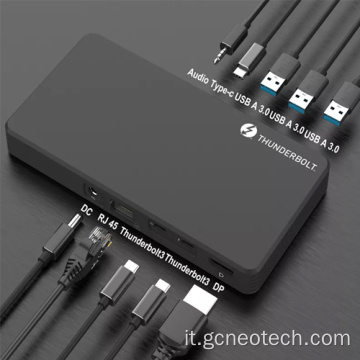 Stazione docking Thunderbolt 3